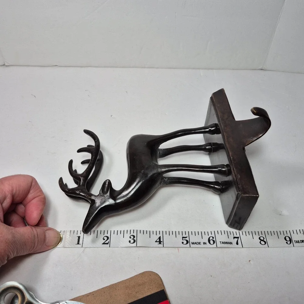 Heavy Cast Metal Buck Deer Stag 7